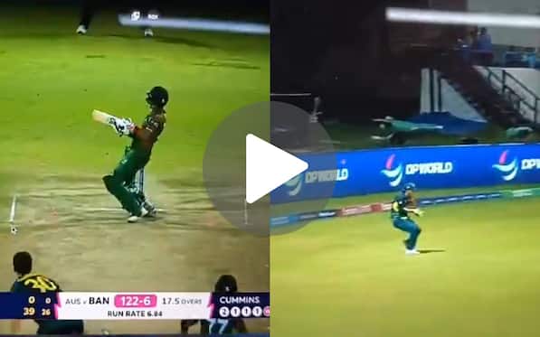 [Watch] Pat Cummins Breathes Fire As He Takes 2 Wickets On Consecutive Balls vs Bangladesh